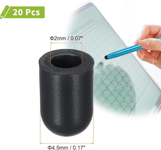 MECCANIXITY 20pcs Replacement Stylus Pen Tips 4.5mm Conductive Capacitive Touch - Image 2