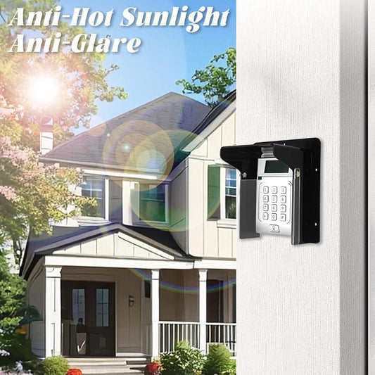 Doorbell Rain Cover, Gate Outdoor Keypad Cover, Universal Flip-Open Rain Shield - Image 2
