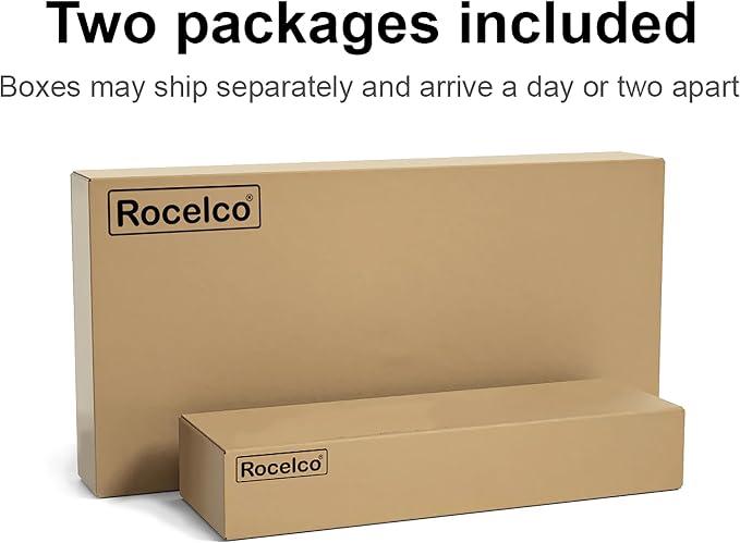 Rocelco 40" Height Adjustable Standing Desk Converter - Image 7