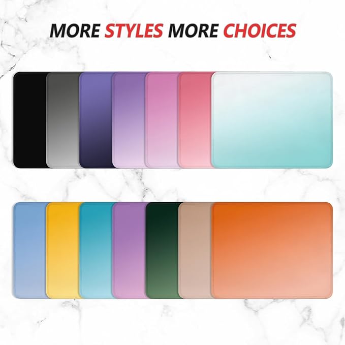 ITNRSIIET Mouse Pad Non-Slip Rubber Base Smooth Surface Stitched Edges - Image 7