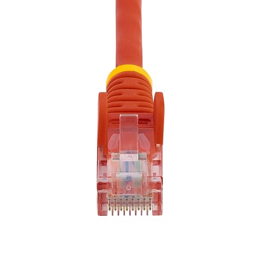 StarTech.com 25ft Red Cat5e Snagless RJ45 UTP Patch Cable - 25 ft Patch Cord - - Image 4