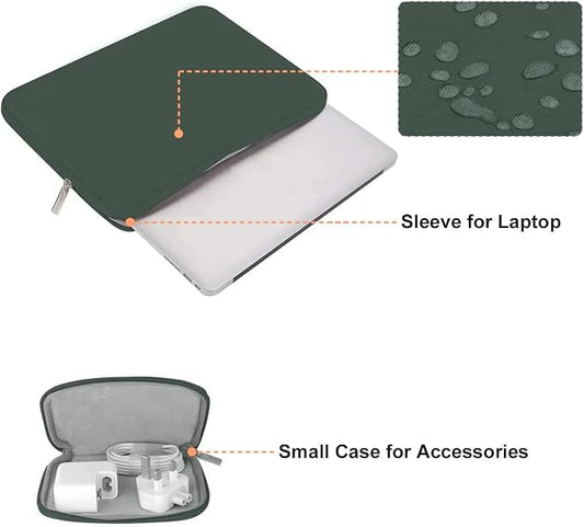 MOSISO Laptop Case 15 inch, 15 inch Laptop Sleeve Bag Compatible - Image 2