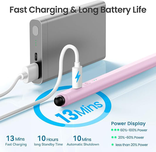Stylus Pen for iPad, 13 mins Fast Charge Pencil - Image 2