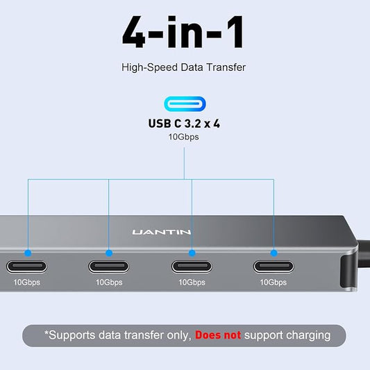 USB C Hub, 10Gbps High-Speed Type C Splitter - Image 2