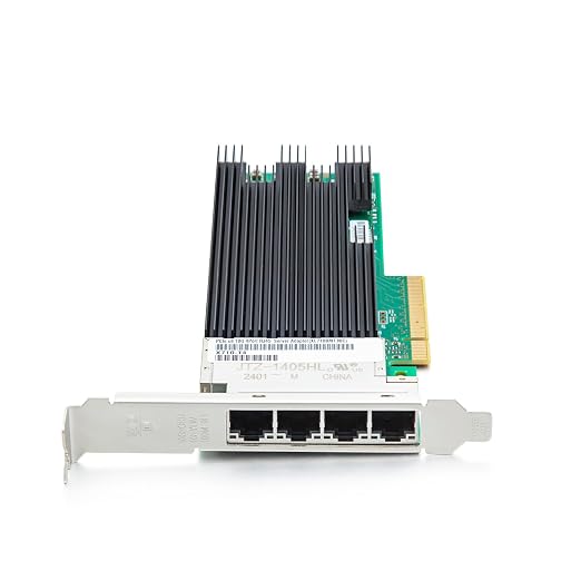 10Gtek XL710-T4 CNA, 4 Ports 10GBase-T NIC,Assembly by Intel XL710BM1 Controller - Image 2