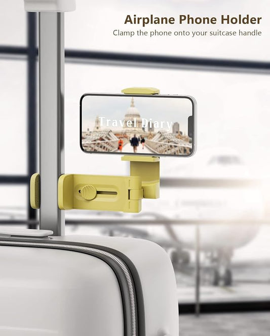 MiiKARE Airplane Travel Essentials Phone Holder, Universal Handsfree Phone Mount - Image 2