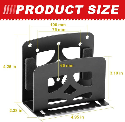 Yuleimy Adjustable Small Device Wall Mount, VESA Mount Behind TV Bracket - Image 2