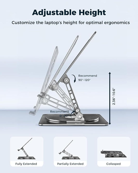 Adjustable Laptop Stand for Desk - Image 2