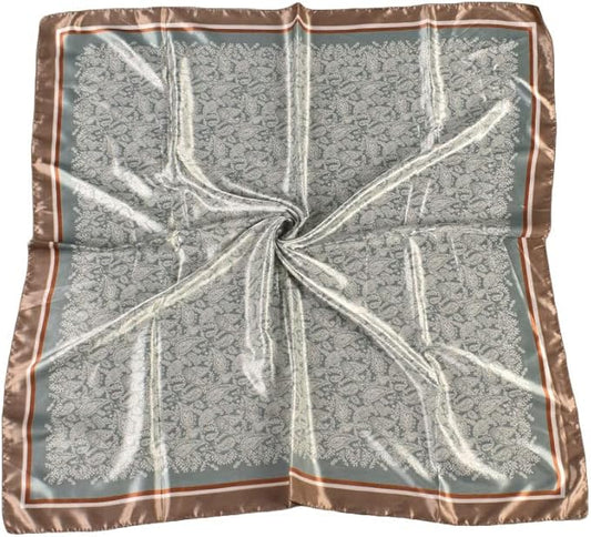 4Pcs Silk Head Scarves for Women Satin Hair Scarf 35”Large Square Bandana Silk - Image 2