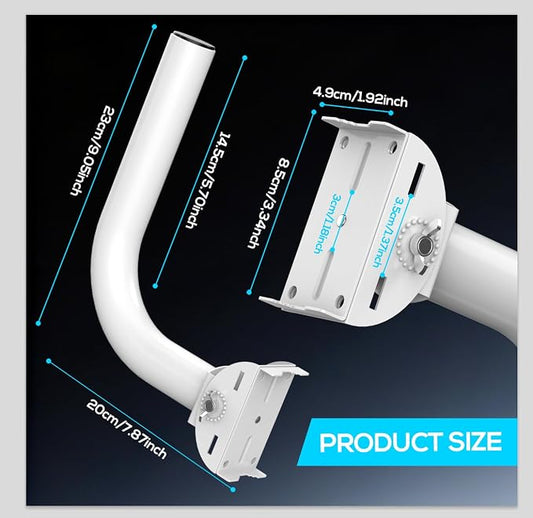 Wireless Bridge Bracket, 2-piece Set, 150 Degree Adjustable wall Mounted - Image 2