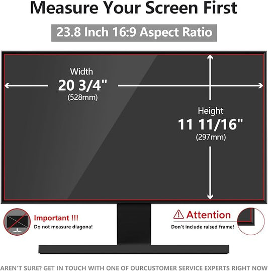 23.8 Inch Computer Privacy Screen Shield - Image 2