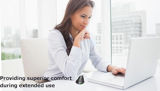 Wireless Mouse Bluetooth Rechargeable Dual Mode Ergonomic Vertical Large Carpal - Image 2