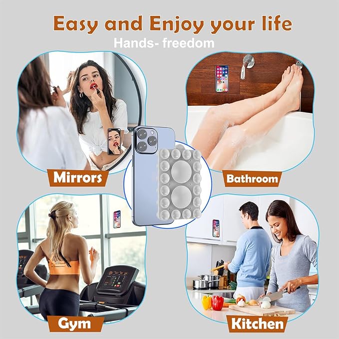 Silicone Suction Mount, Silicon Adhesive Phone Accessory - Image 8