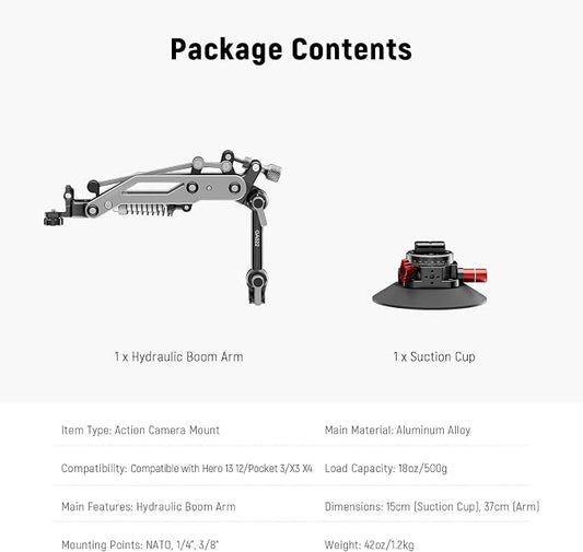 NEEWER Vacuum Suction Cup Car Mount - Image 2