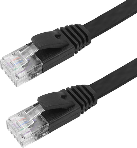 REXUS Retractable Cat 6 Flat Ethernet Network Cable 6.6 FT, 10 Gigabit High - Image 2