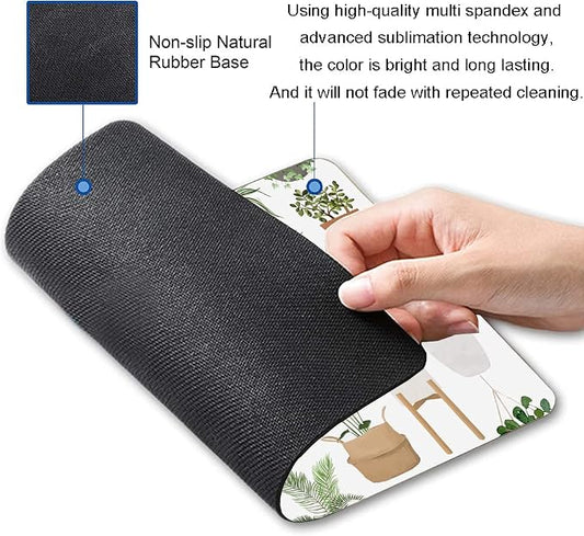 Hokafenle Mouse Pad, Square Personalized Computer Mouse Pads - Image 2