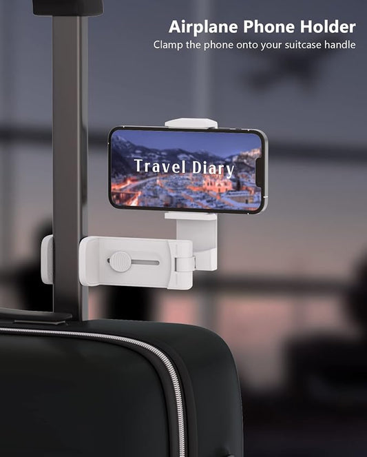 MiiKARE Airplane Travel Essentials Phone Holder, Universal Handsfree Phone Mount - Image 2