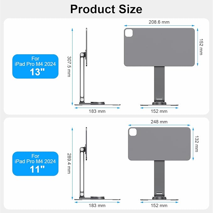 Magnetic iPad Pro M4 13-inch Stand - Image 9