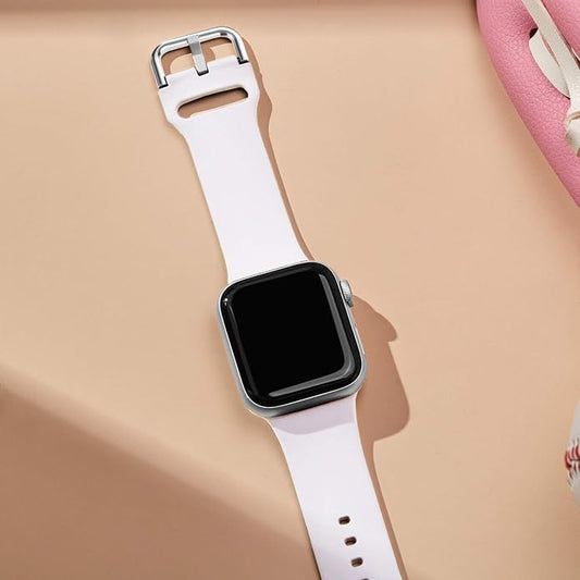 Sport Band Compatible with Apple Watch Bands 49mm 46mm 45mm 44mm 42mm 41mm 40mm - Image 2