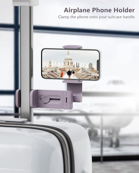 MiiKARE Travel Essentials Airplane Phone Holder, Universal Handsfree Phone Mount - Image 2