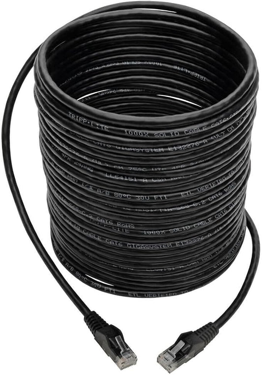 Tripp Lite Cat6 Gigabit Ethernet Snagless Molded Patch Cable 24 AWG 550MHz - Image 2
