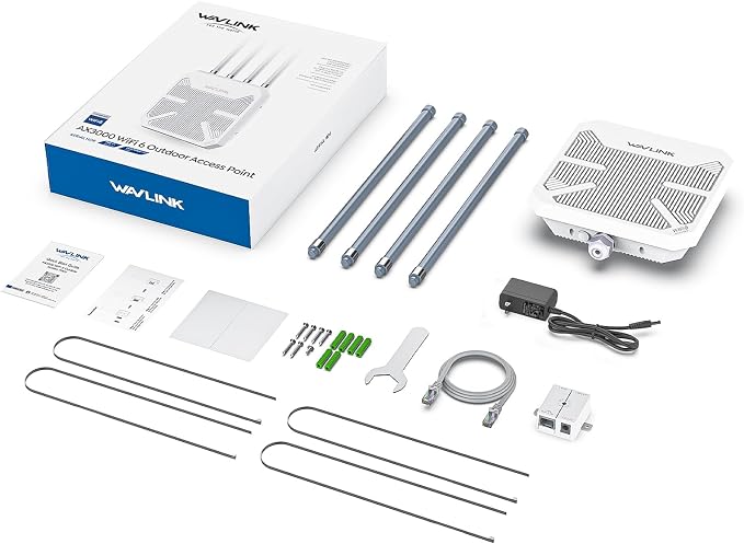 WAVLINK AX3000 Outdoor WiFi 6 Extender Long Range, Outdoor Wireless Access Point - Image 9