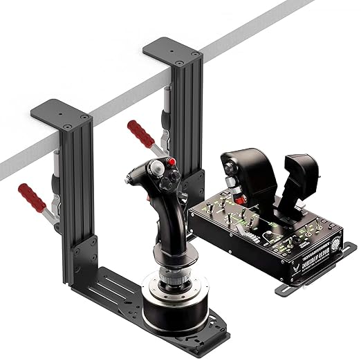 Flight Sim Hotas Desk Mount Compatible - Image 2