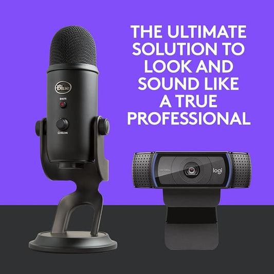 Logitech C920x HD Pro Webcam, Full HD 1080p/30fps - Image 2