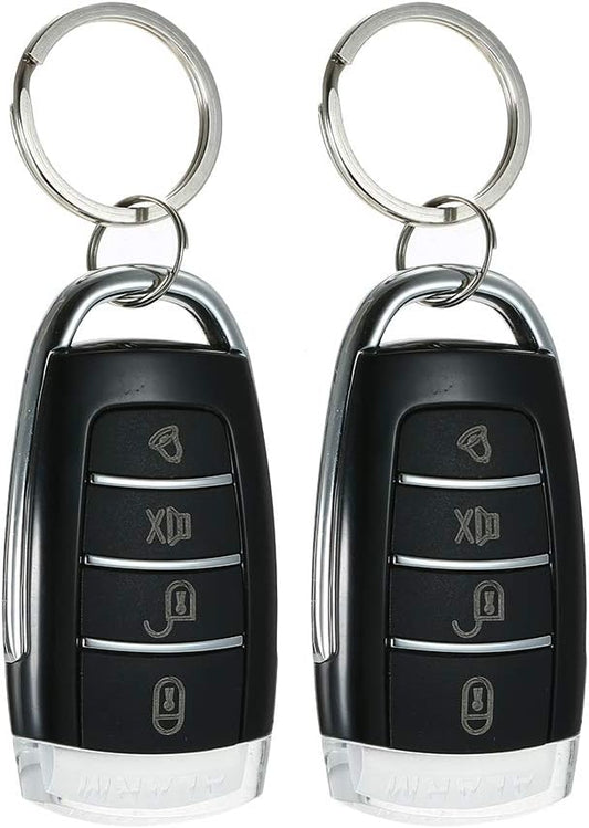 Shkalacar Car Keyless Entry Security Alarm System, Universal Car Vehicle - Image 2