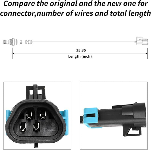 234-4332 Oxygen Sensor Upstream Compatible - Image 2