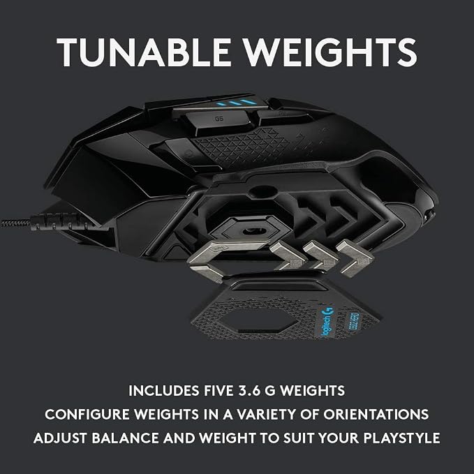 Logitech G502 Hero Wired Gaming Mouse + G Pro X Gaming Headset Bundle - Image 7