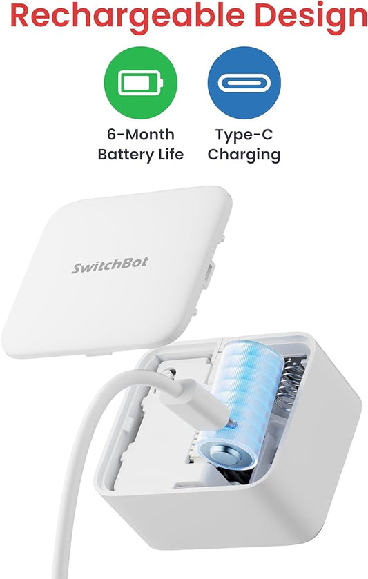 SwitchBot Rechargeable Smart Switch Button Pusher – Fingerbot - Image 2