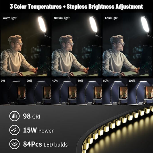 2Pack Video Conference Lighting, Zoom Lighting - Image 2