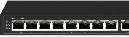 Speco P8S10G 10-Port Gigabit Network Switch - Image 2