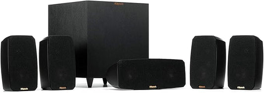 Klipsch Black Reference Theater Pack 5.1 Surround Sound System - Image 2