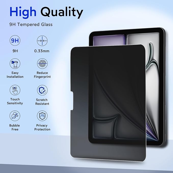 MOBDIK 1 Pack Privacy Screen Protector Compatible - Image 6