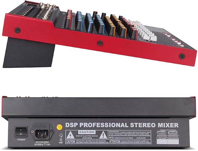 G-MARK MK800MP3 Professional Audio Mixer Sound Board 8 Channels Mixing Console - Image 9