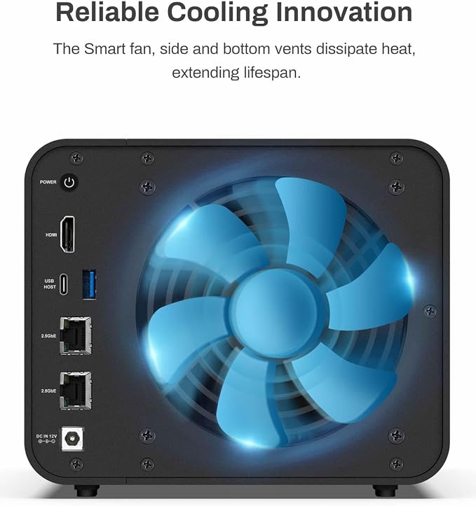TERRAMASTER F4-424 Pro NAS Storage - Image 9