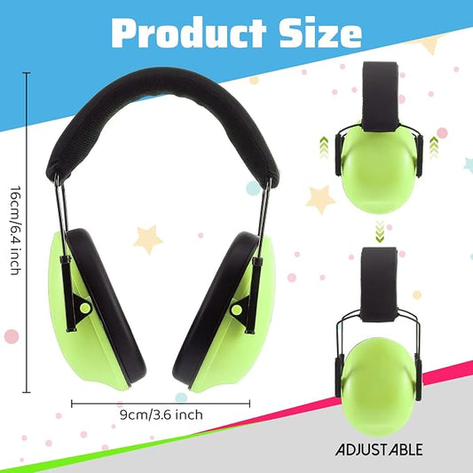 Amylove 12 Pcs Kids Ear Protection Noise Cancelling Headphones Ear Muffs Bulk - Image 2