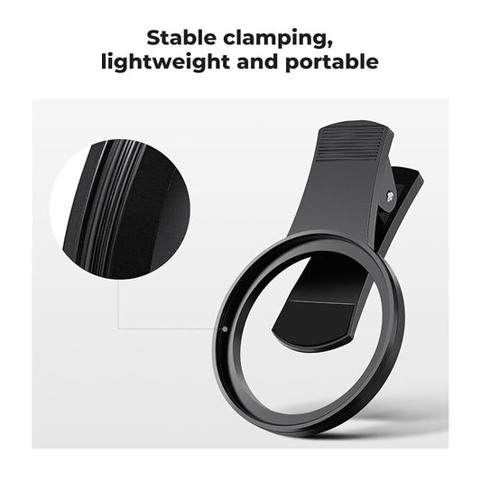 K&F Concept 52mm Clip-on ND2-400 Phone Camera Lens Filter Kit, Adjustable - Image 2