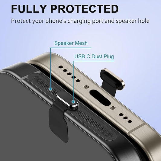 6 Pack USB C Dust Plug, Anti-Lost USB C Plug Cover USB C Charging Port - Image 2