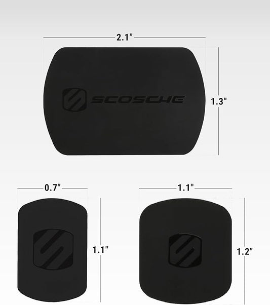 Scosche MRK2PK-UB MagicMount Replacement Metal Plate Kit - Image 2
