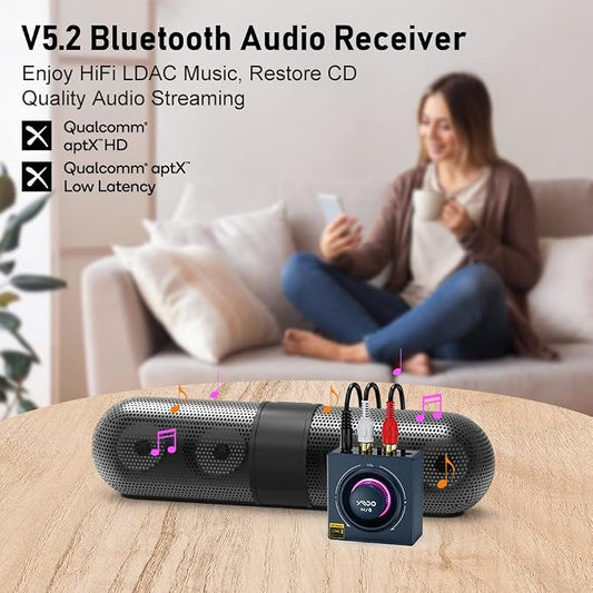 YMOO B06T3+ LDAC Bluetooth 5.2 Receiver - Image 2