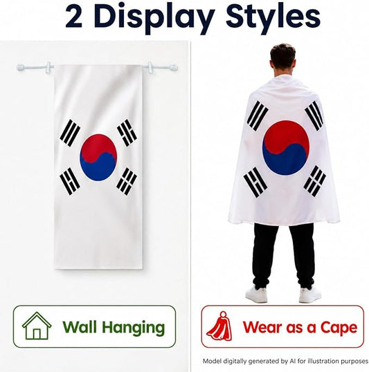 Flag Cape, Wearable Flag Costume, Be Suitable - Image 2