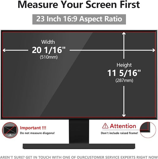 23 Inch Computer Privacy Screen Shield - Image 2