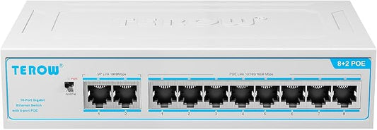 PoE+ Ethernet Switch, IEEE802.3af/at, Desktop/Wall Mount, - Image 2