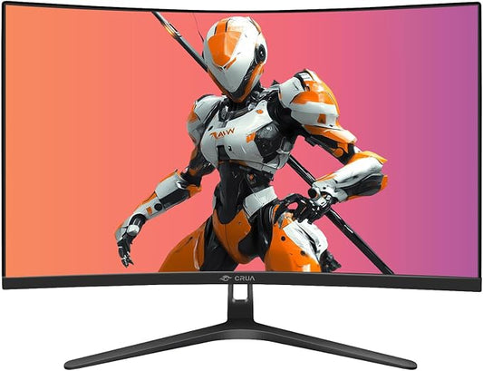 CRUA 27" Curved Gaming Monitor, 280Hz FHD, 1800R VA Panel, 120% sRGB, Support - Image 2