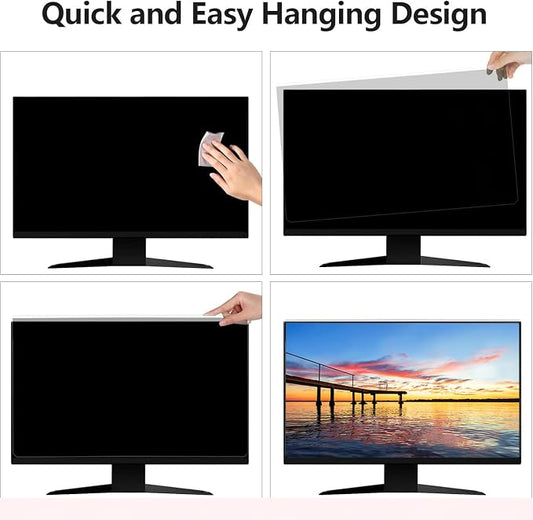 2 Pack Computer Privacy Screen Shield Compatible - Image 2