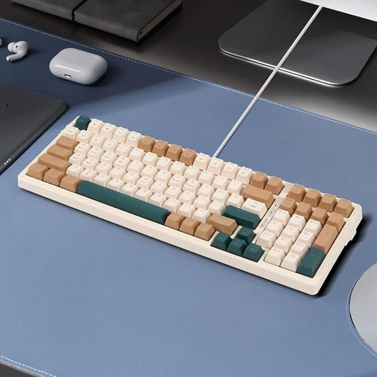 Wireless Mechanical Keyboard, Triple Mode 2.4G/USB-C/BT Gaming Keyboards 100 - Image 2