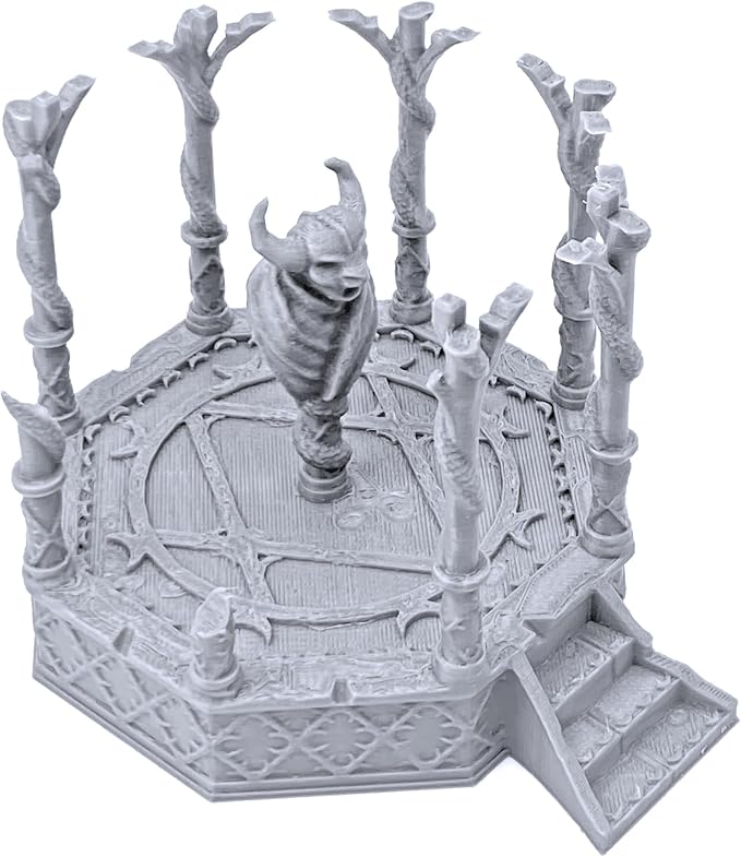 EnderToys Daemon Dais by Printable Scenery, 3D Printed Tabletop RPG Scenery and - Image 6